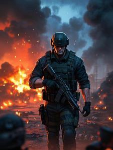 特种兵王强生前照片